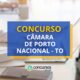Concurso Câmara de Porto Nacional - TO: edital e inscrições