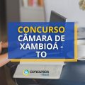 Concurso Câmara de Xambioá – TO: novas vagas disponibilizadas