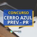 Concurso Cerro Azul Prev – PR: novas oportunidades em edital