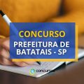 Concurso Prefeitura de Batatais – SP: até R$ 9,7 mil