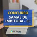 Concurso SAMAE de Imbituba – SC até R$ 5,9 mil