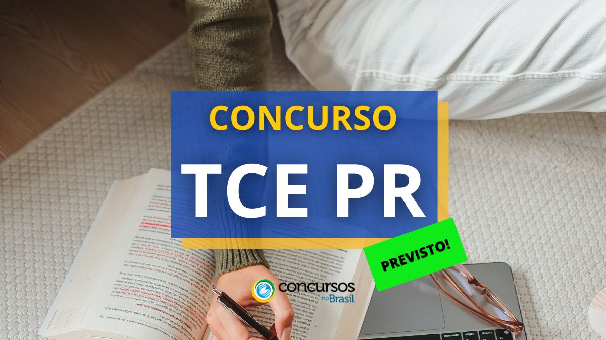 Concurso TCE PR: edital em abril de 2024; R$ 22,4 mil mensais