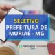 Prefeitura de Muriaé - MG lança edital de processo seletivo