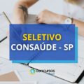 CONSAÚDE - SP oferece salários de até R$ 17 mil em seletivo