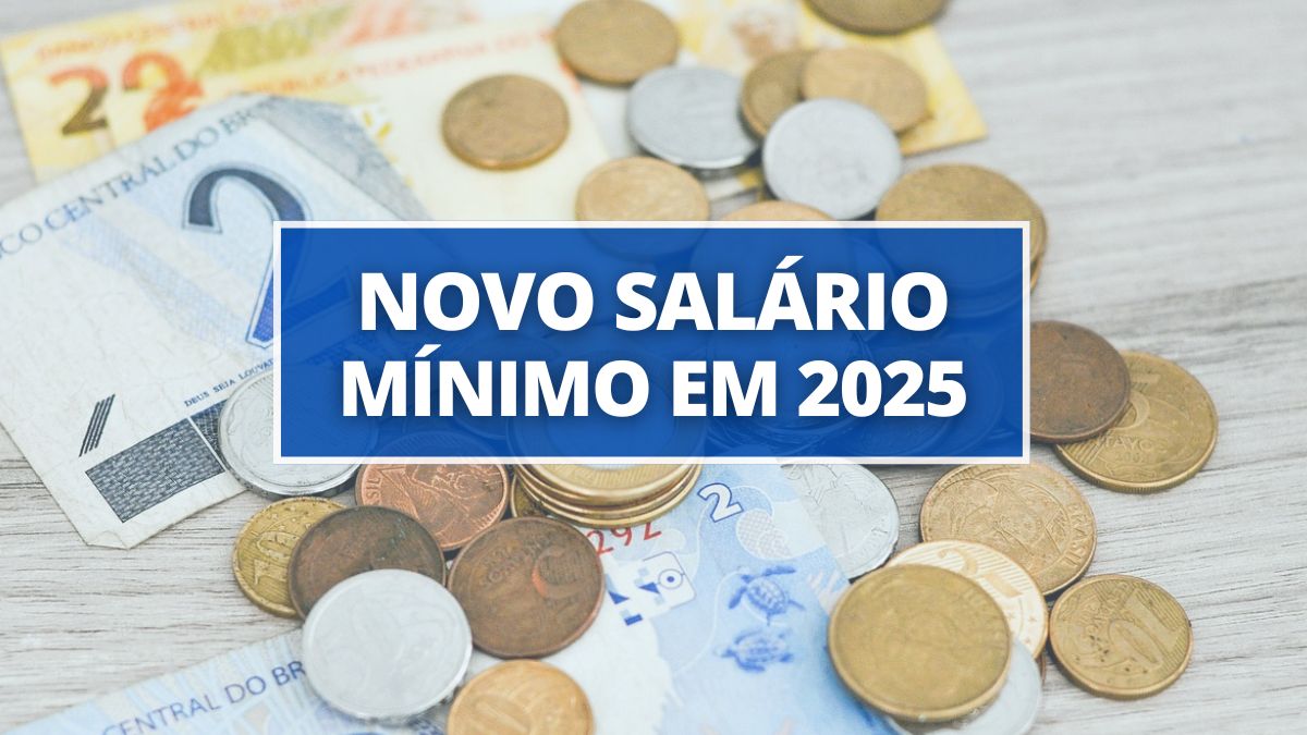 Salário mínimo 2025 confira valor proposto pelo Governo