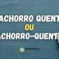 “Cachorro quente” ou “Cachorro-quente”: como se escreve?