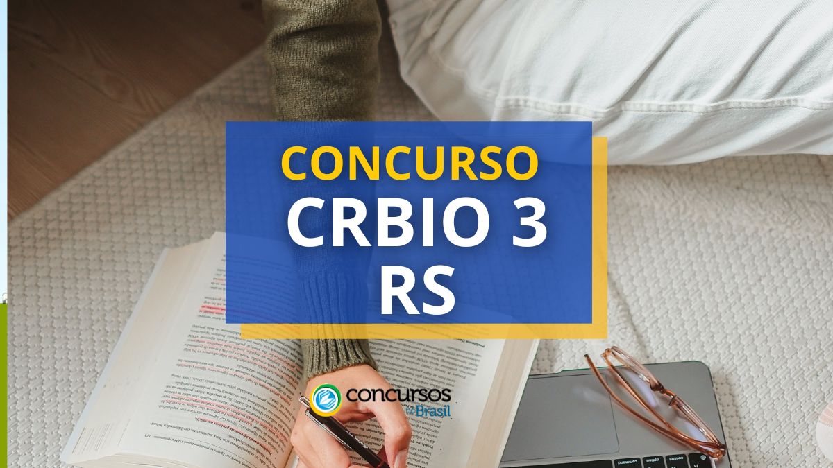 Torneio CRBio 3 RS: cartaz e matrícula; até R$ 7,9 milénio