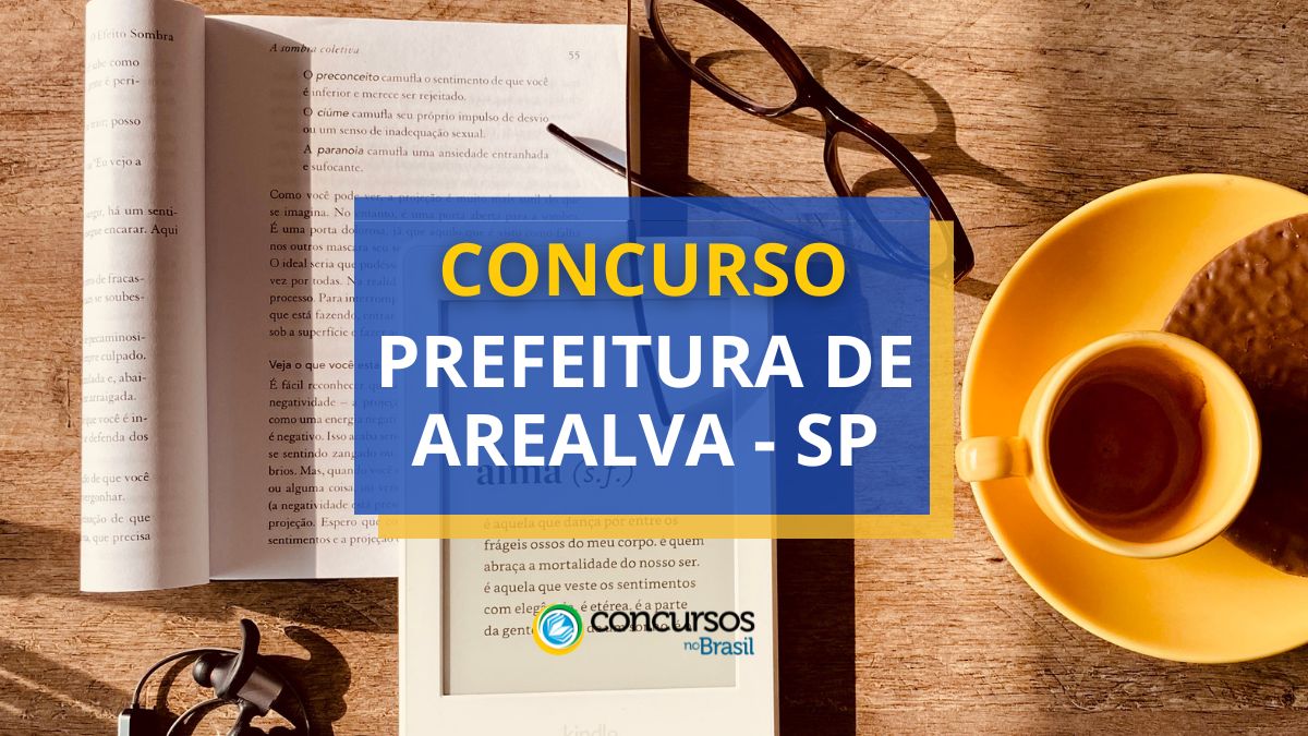 Certame Prefeitura de Arealva – SP: ganhos de até R$ 8,8 milénio