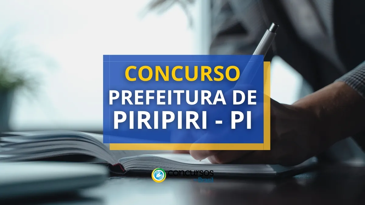 Concurso Prefeitura de Piripiri – PI abre edital para Guarda Municipal