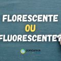 “Florescente” ou “Fluorescente”: como realmente se escreve?