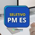 PM ES paga R$ 7 mil em processo seletivo simplificado