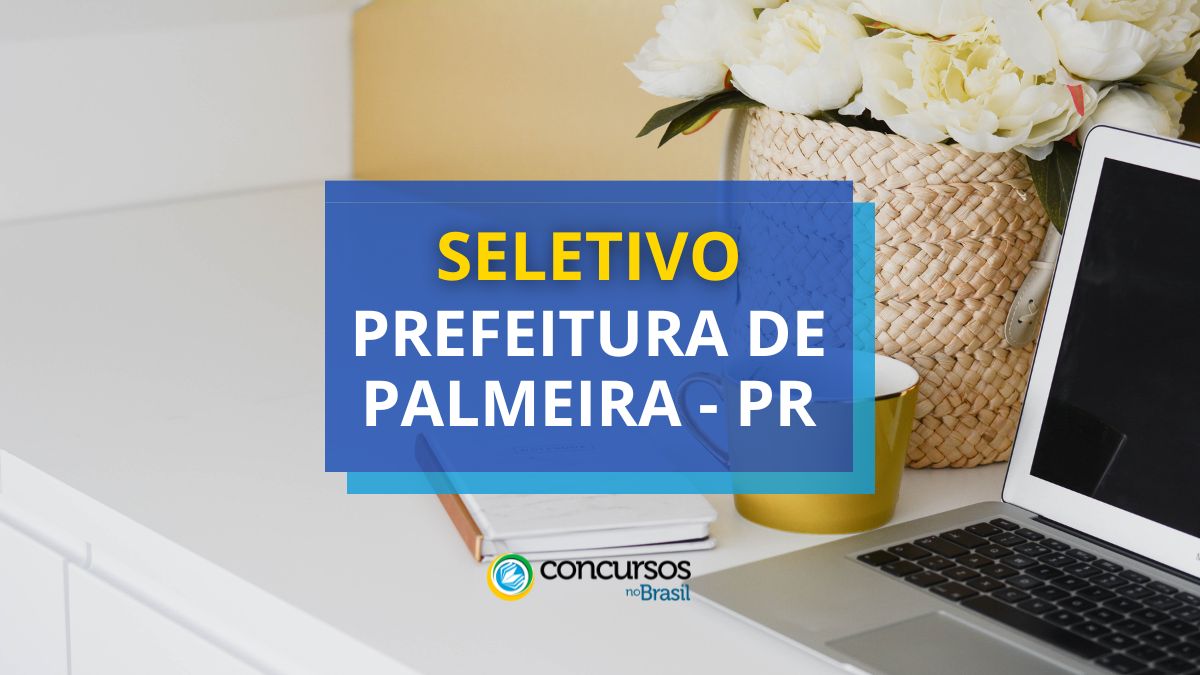 Prefeitura de Palmeira – PR lança edital nº 003/2024 de seletivo