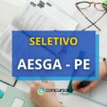 AESGA PE abre processo seletivo para Professor de Marketing