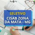 CISAB Zona da Mata – MG abre seletivo para administrativos