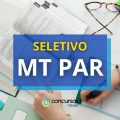 MT Participações abre processo seletivo; até R$ 4.300 mensais