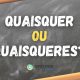 “Quaisquer” ou “Quaisqueres”: qual é a forma correta?