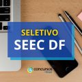 SEEC DF lança edital de processo seletivo de estágio