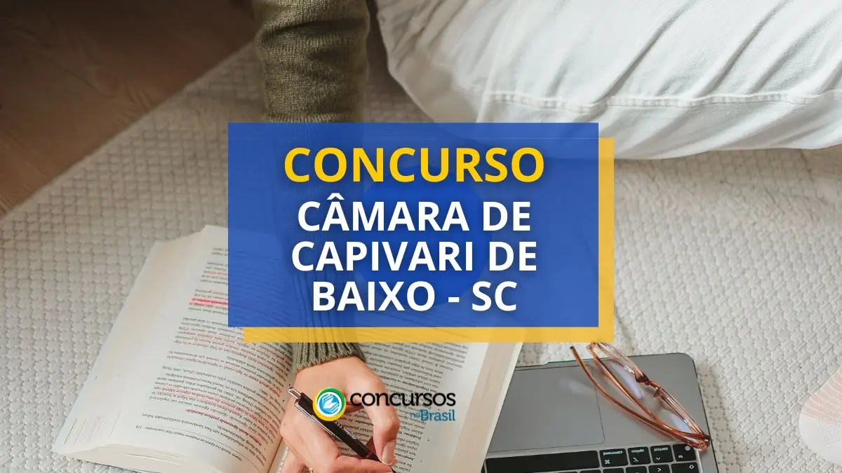 Concurso Câmara de Capivari de Baixo – SC: edital retomado