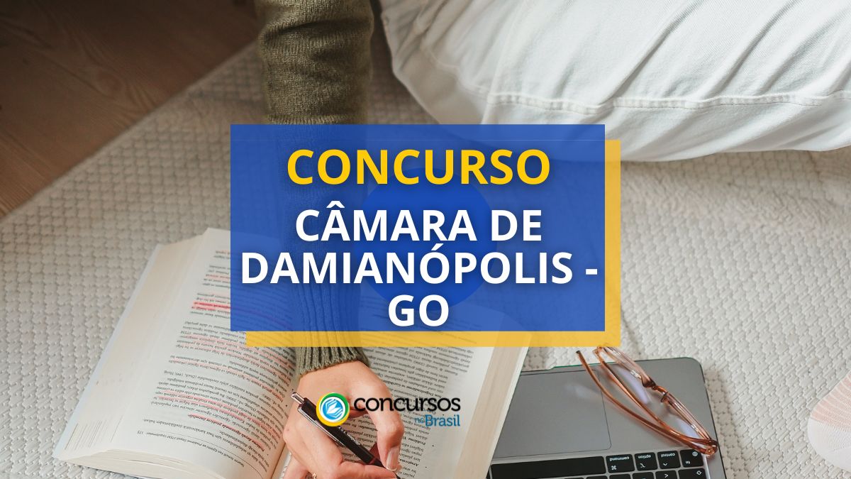 Certame Tertúlia de Damianópolis – GO: até R$ 12.128/mês