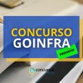 Concurso GOINFRA: 80 vagas previstas; até R$ 11,8 mil