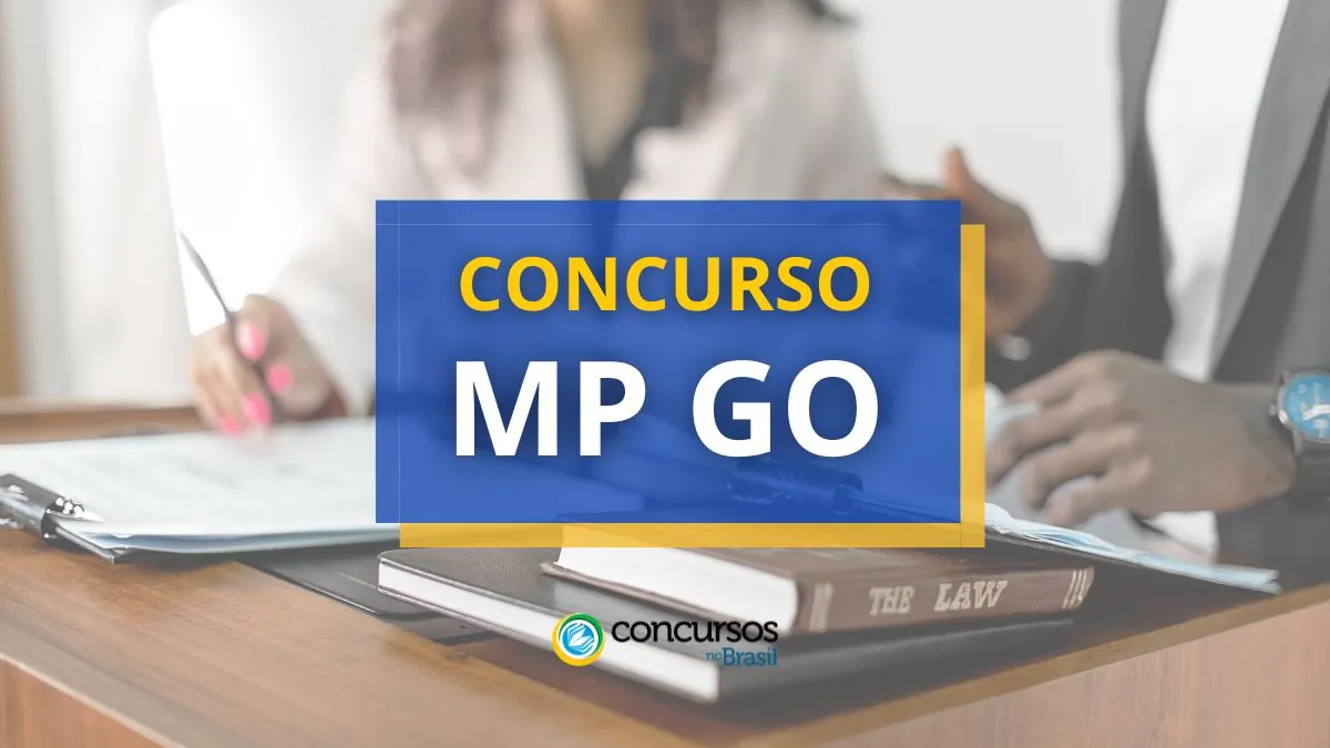 Concurso MP GO: novo edital; até R$ 3,9 mil