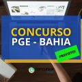 Concurso PGE BA: comissão formada; Edital em breve