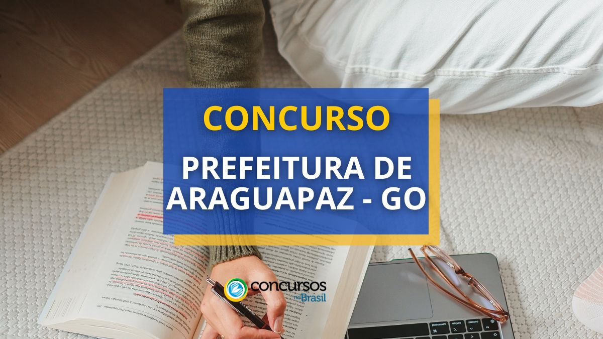 Torneio Prefeitura de Araguapaz – GO: reabertas 95 vagas