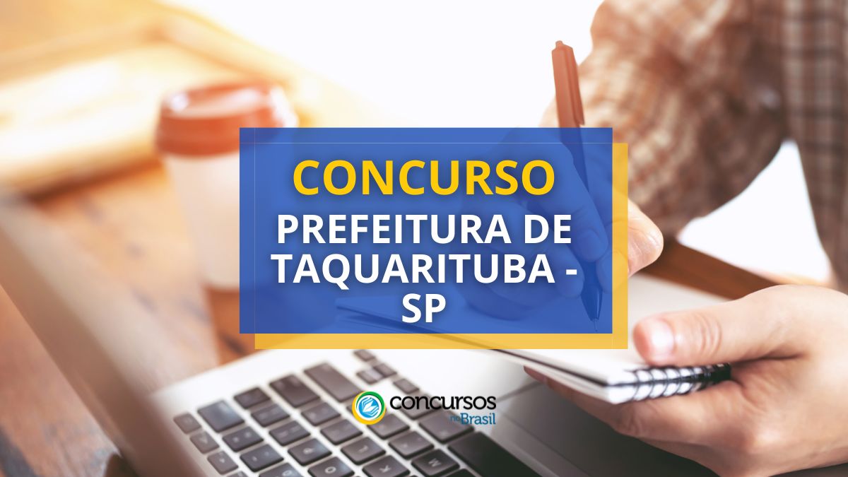 Torneio Prefeitura de Taquarituba – SP: cartaz e inscrições