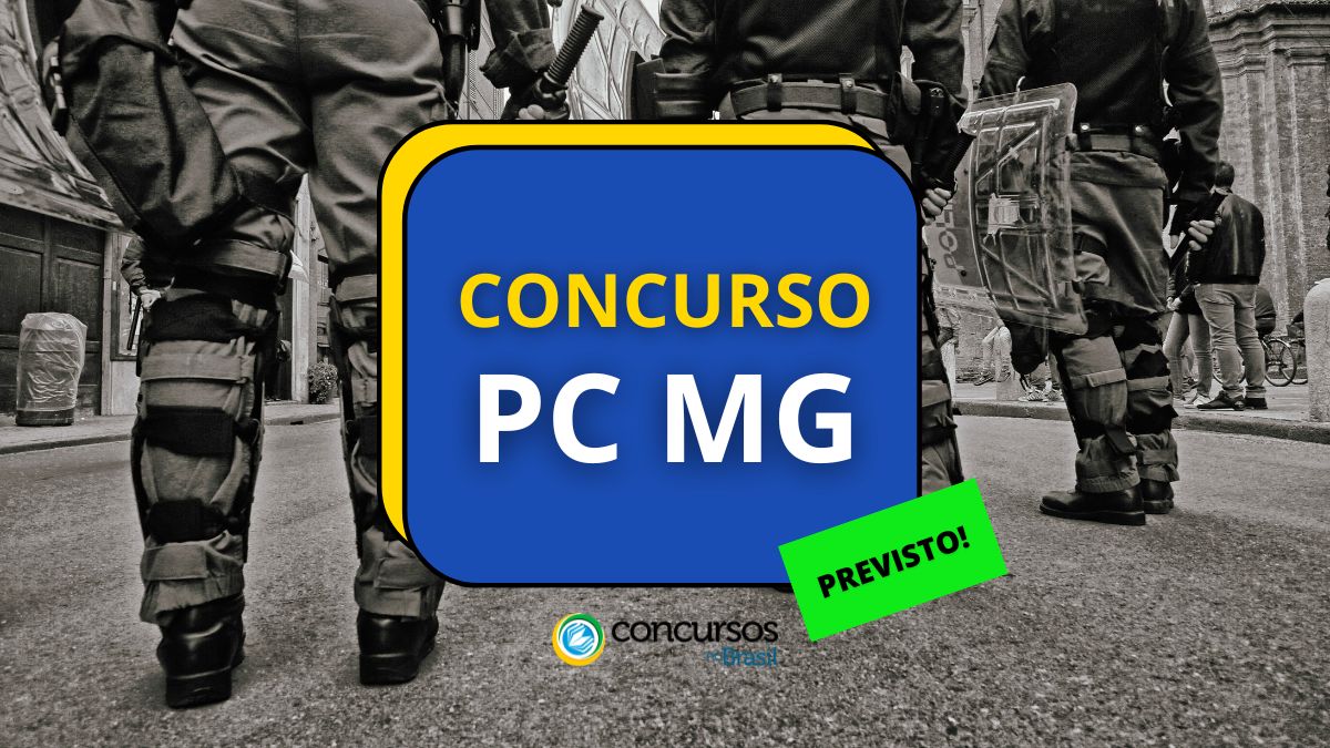 Certame PC MG: 255 vagas previstas; carteira definida