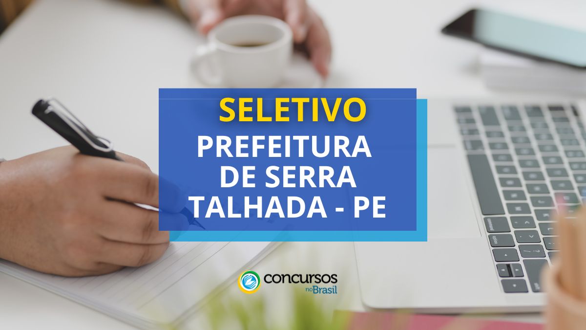 Prefeitura de Montanha Talhada – PE seta cartaz de seletivo