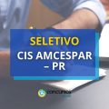 CIS AMCESPAR – PR divulga novo edital de processo seletivo