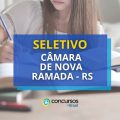 Concurso Câmara de Nova Ramada – RS: Edital e inscrição