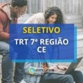 TRT 7ª Região – CE abre vagas de estágio em processo seletivo