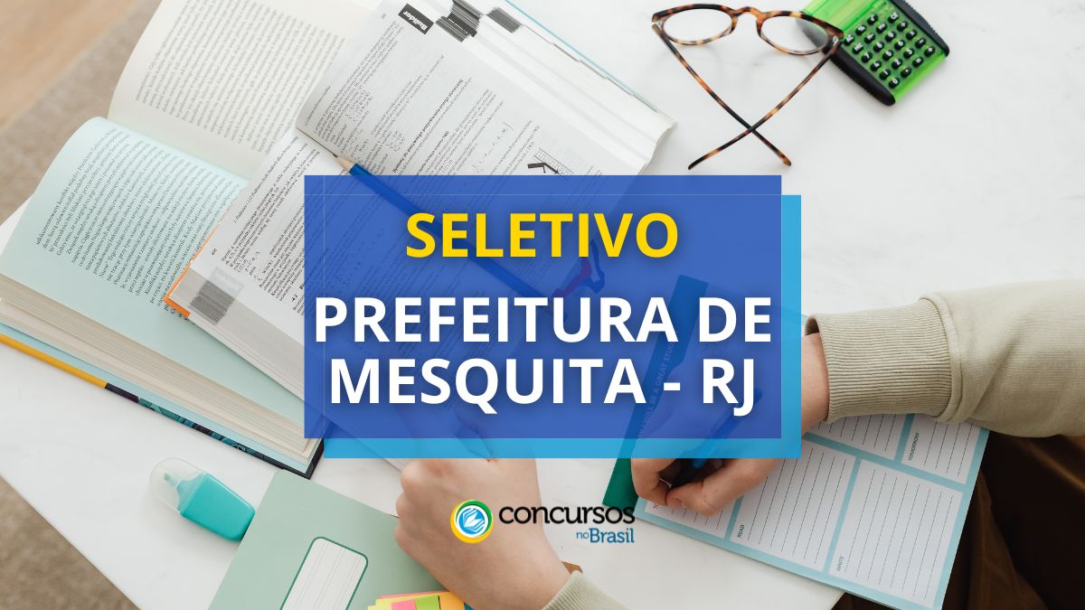 Vagas para Negociador de Saúde na Prefeitura de Mesquita – RJ