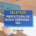 Prefeitura de Nova Serrana – MG: seleção para Agentes de Saúde