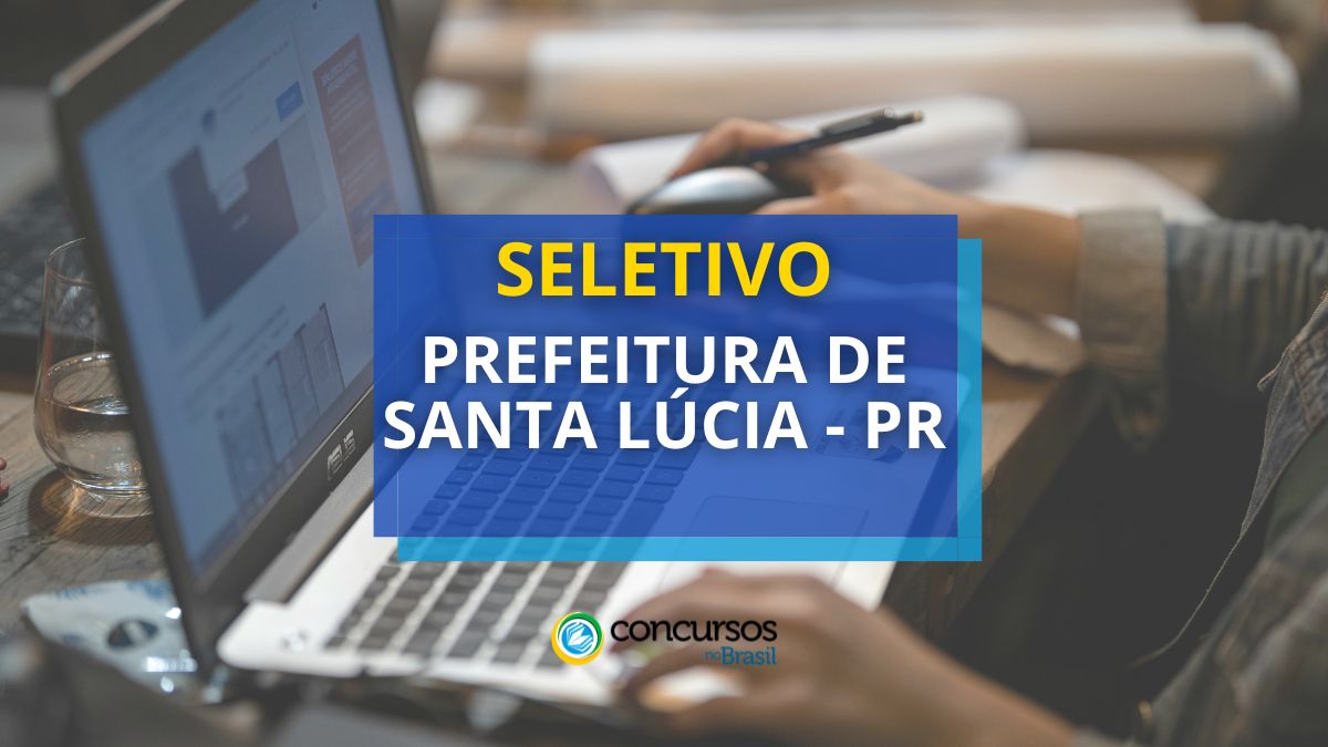 Prefeitura de Santa Lúcia – PR anuncia actual papeleta de seleção