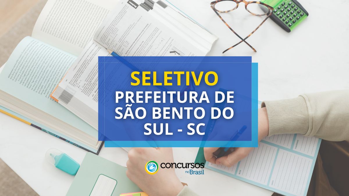 Prefeitura de São Bento do Meridional – SC oferece mensais de até R$ 18,8 milénio