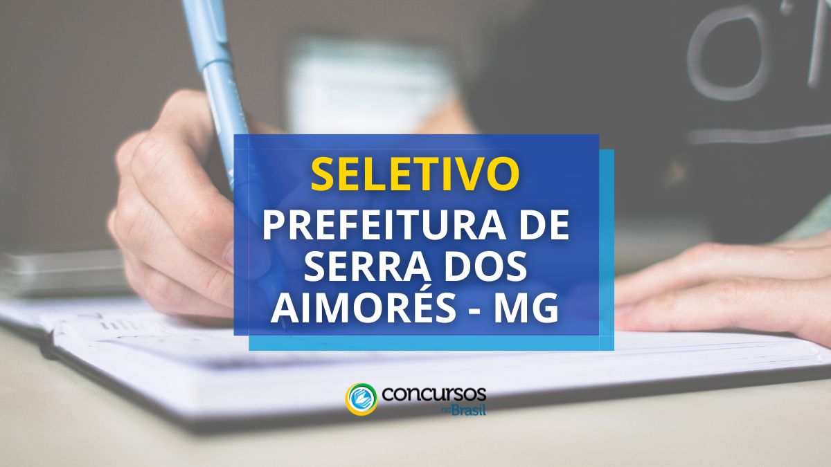 Prefeitura de Montanha dos Aimorés – MG seta ordem seletivo