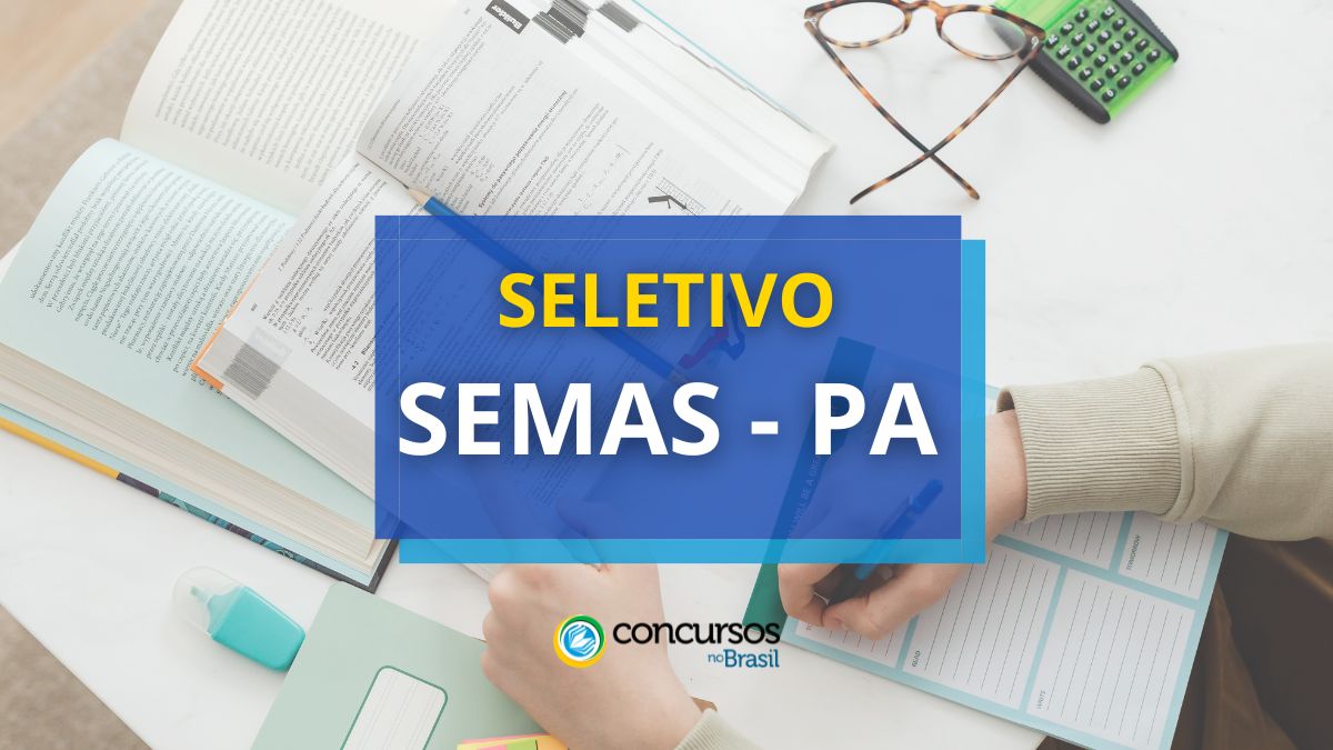 SEMAS – PA dardo papeleta ordem seletivo para conduto envolvente