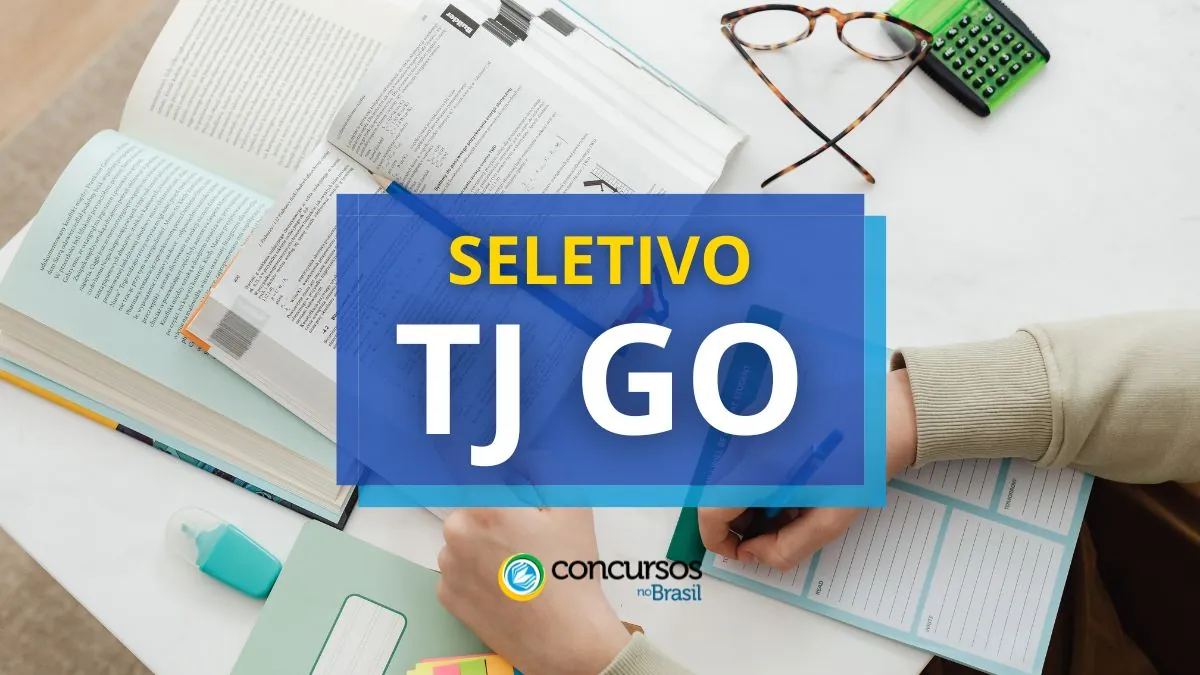 TJ GO divulga 100 vagas em seletivo; até R$ 5 mil mensais