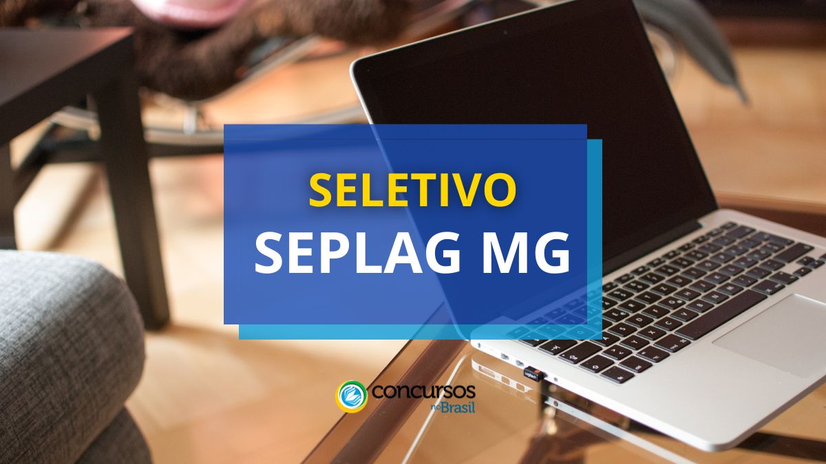 Processo seletivo SEPLAG MG, edital SEPLAG MG, vagas SEPLAG MG.