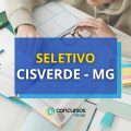 CISVERDE – MG abre vaga em novo edital de processo seletivo