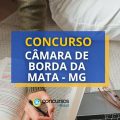 Concurso Câmara de Borda da Mata – MG: mensais de R$ 7.086