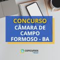 Concurso Câmara de Campo Formoso – BA: edital e inscrições