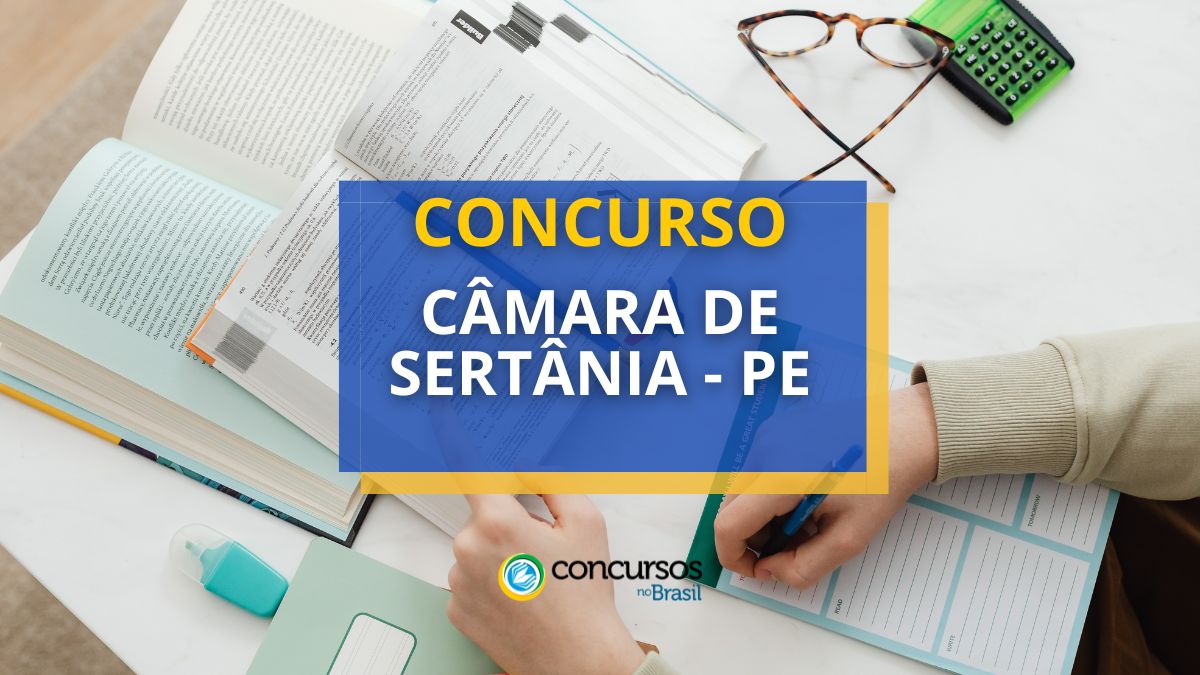 Concurso Câmara de Sertânia – PE tem novo edital publicado