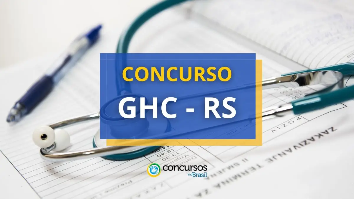 Concurso GHC – RS: edital com remunerações de até R$ 27,8 mil