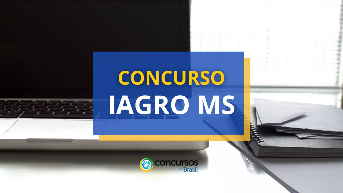 Concurso IAGRO – MS abre vagas; remuneração de R$ 7,2 mil