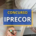 Concurso IPRECOR – MG: novo edital; até R$ 3,3 mil mensais