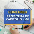 Concurso Prefeitura de Capitólio – MG: 98 vagas; até R$ 16,1 mil