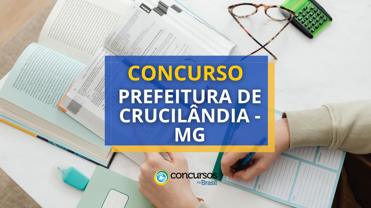 Torneio Prefeitura de Crucilândia – MG: cartaz com 71 vagas